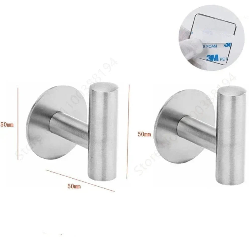 Stainless Steel Bathroom Support Without Holes - Primus