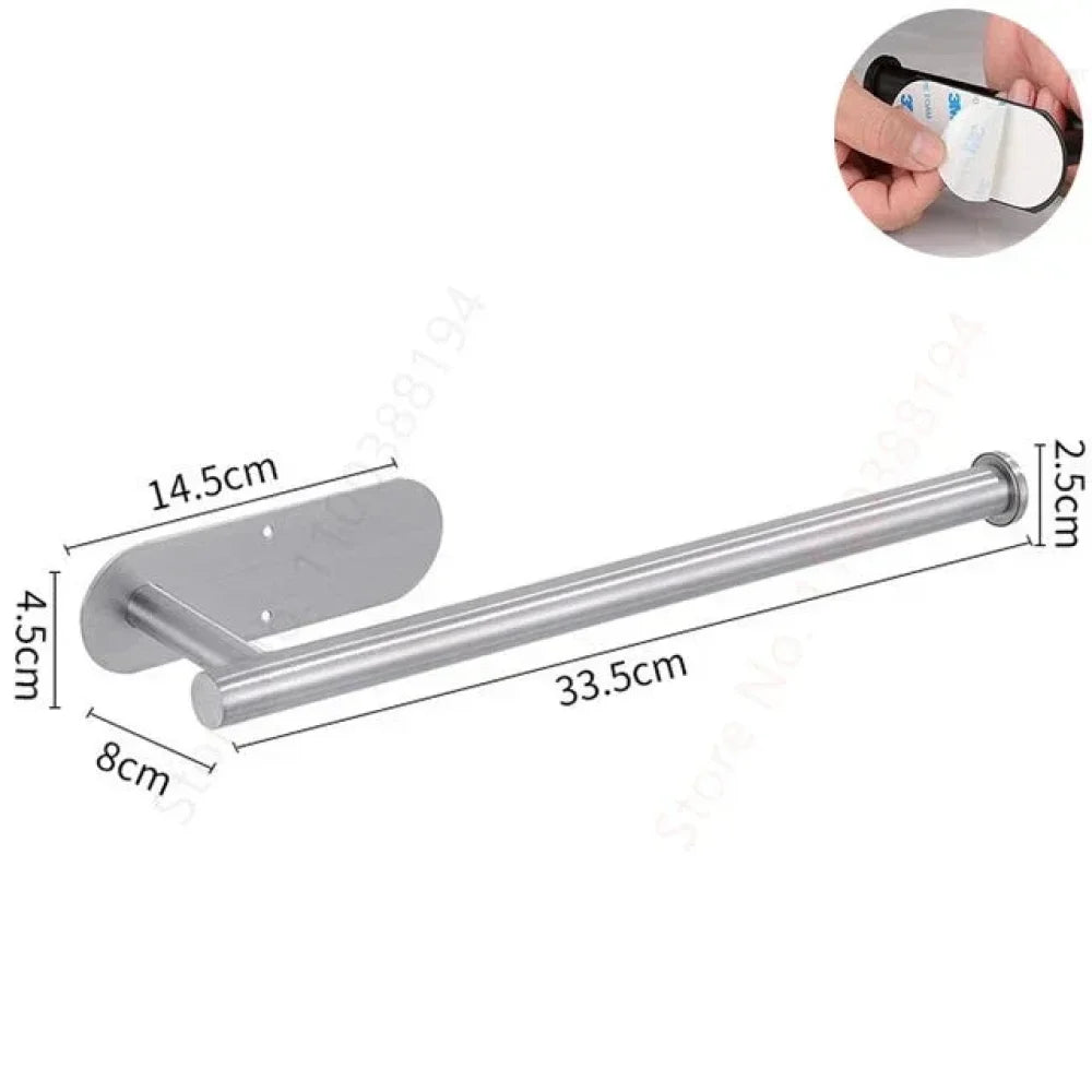 Stainless Steel Bathroom Support Without Holes - Primus