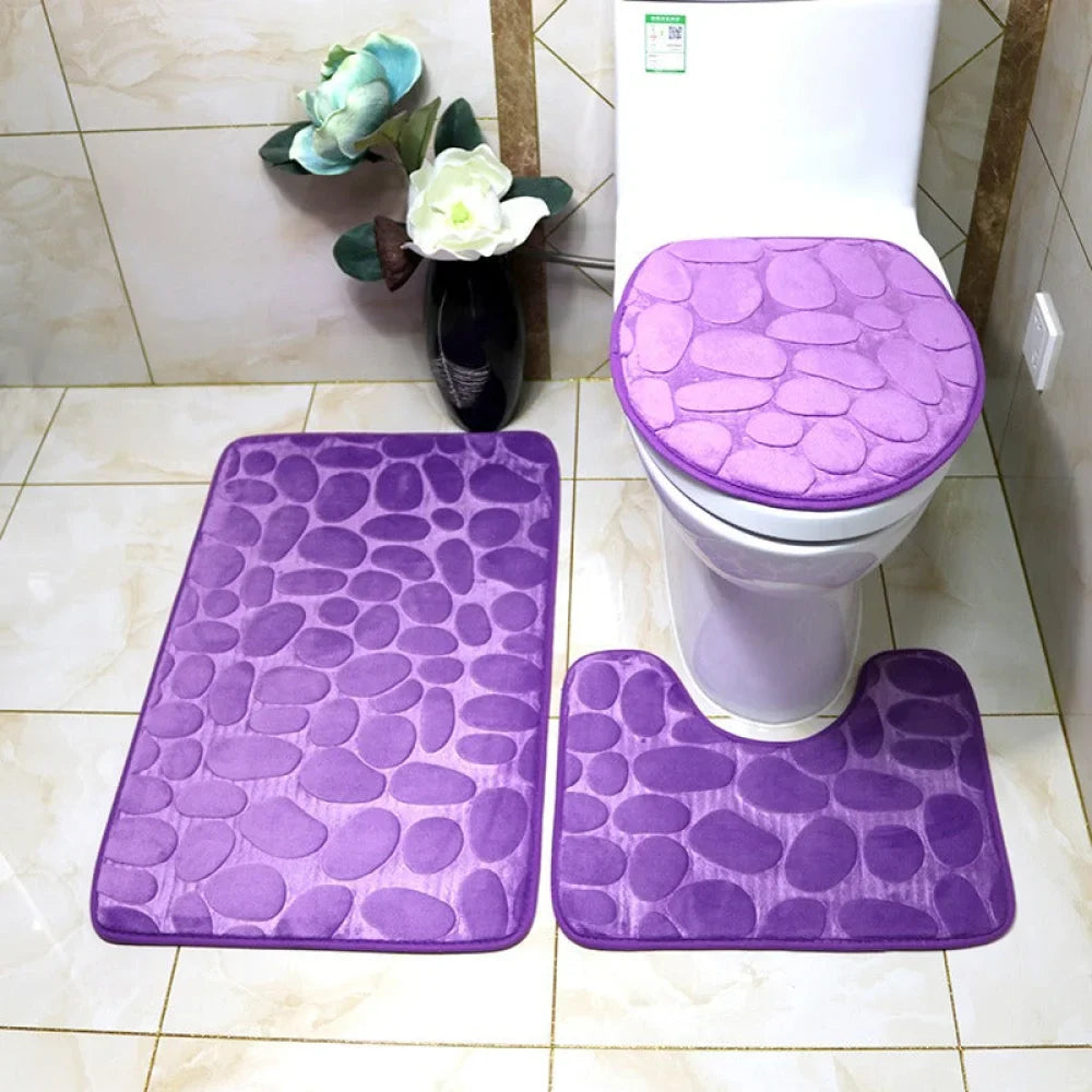 Non-Slip and Waterproof Bathroom Mats - Primus