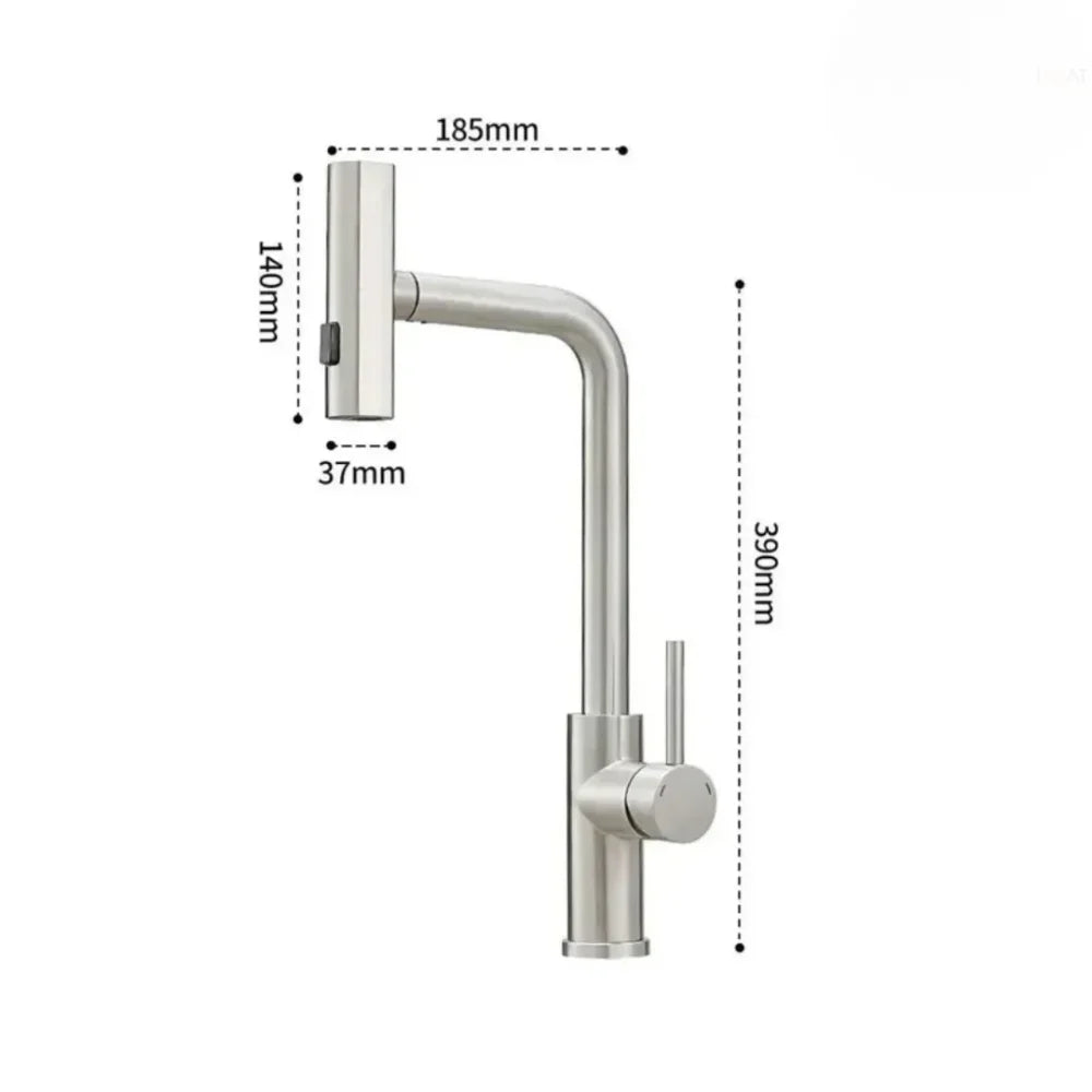 Multifunctional Flexible Waterfall Kitchen Tap - Primus