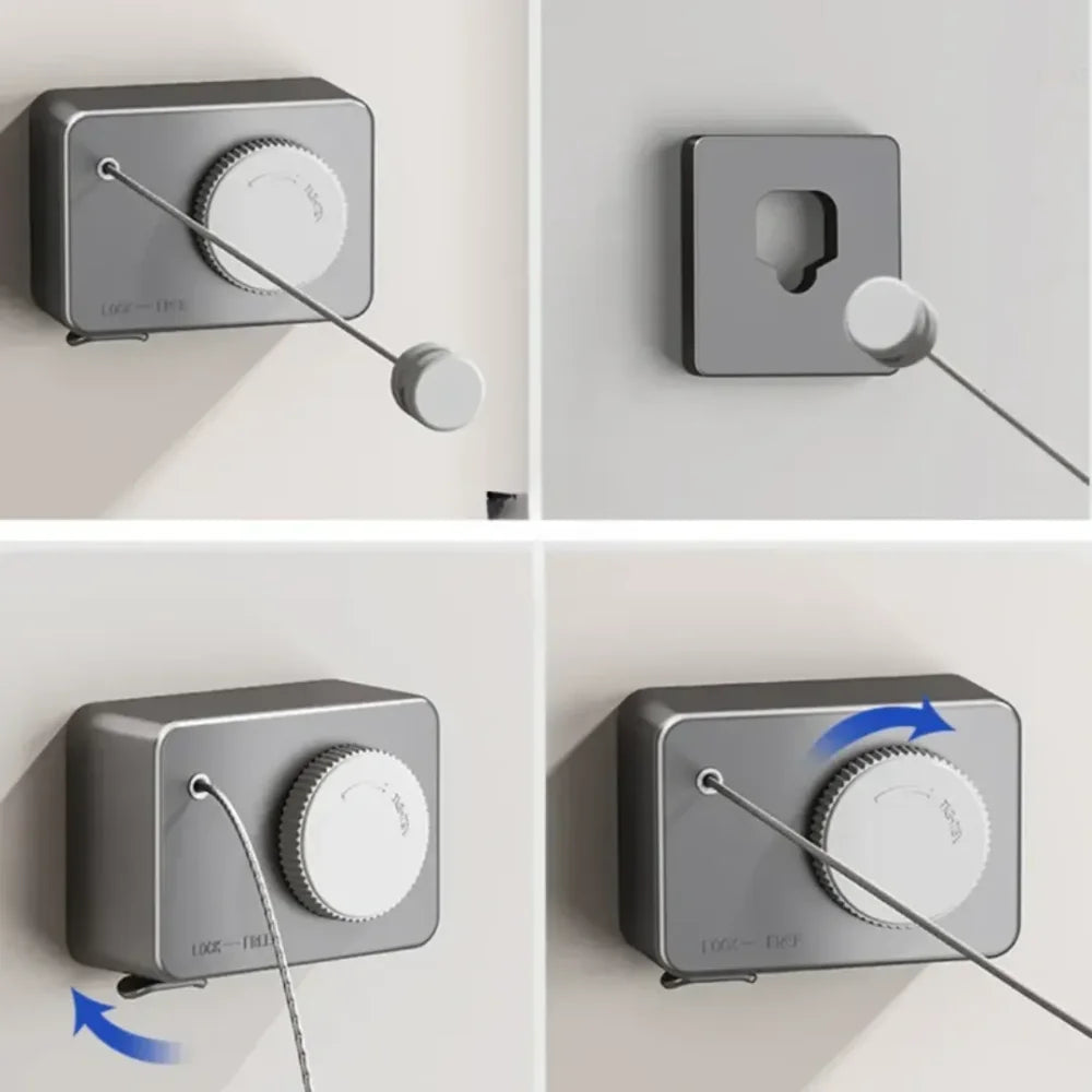 Invisible Retractable Steel Clothesline - Primus